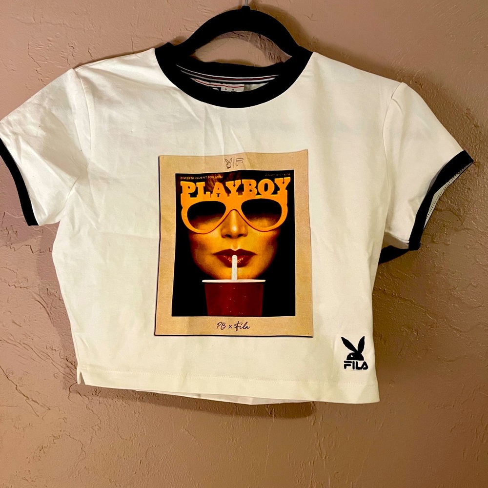 Playboy Fila crop